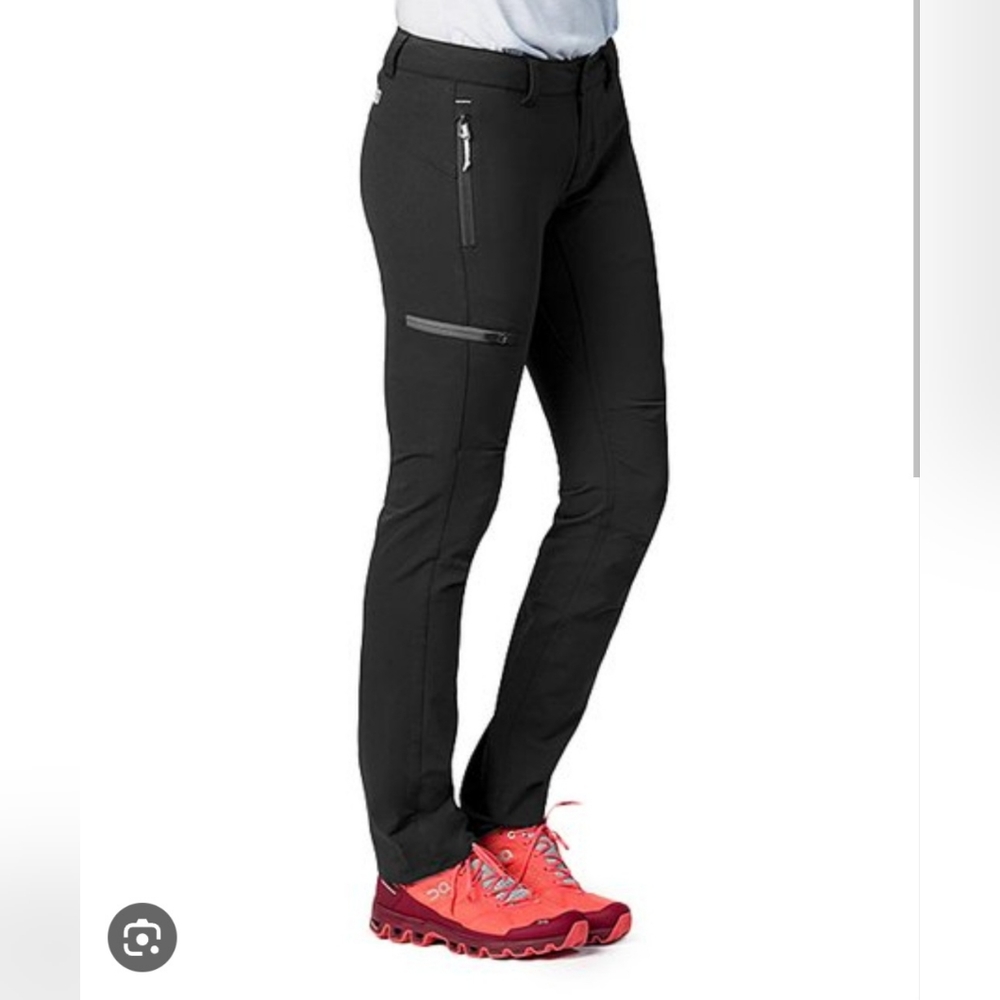 Stio womens pinedale hiking black pant low rise